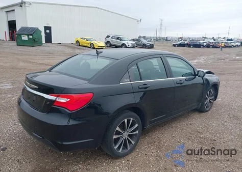 2012 Chrysler 200 S из США, поврежденный, VIN 1C3CCBHG9CN124328